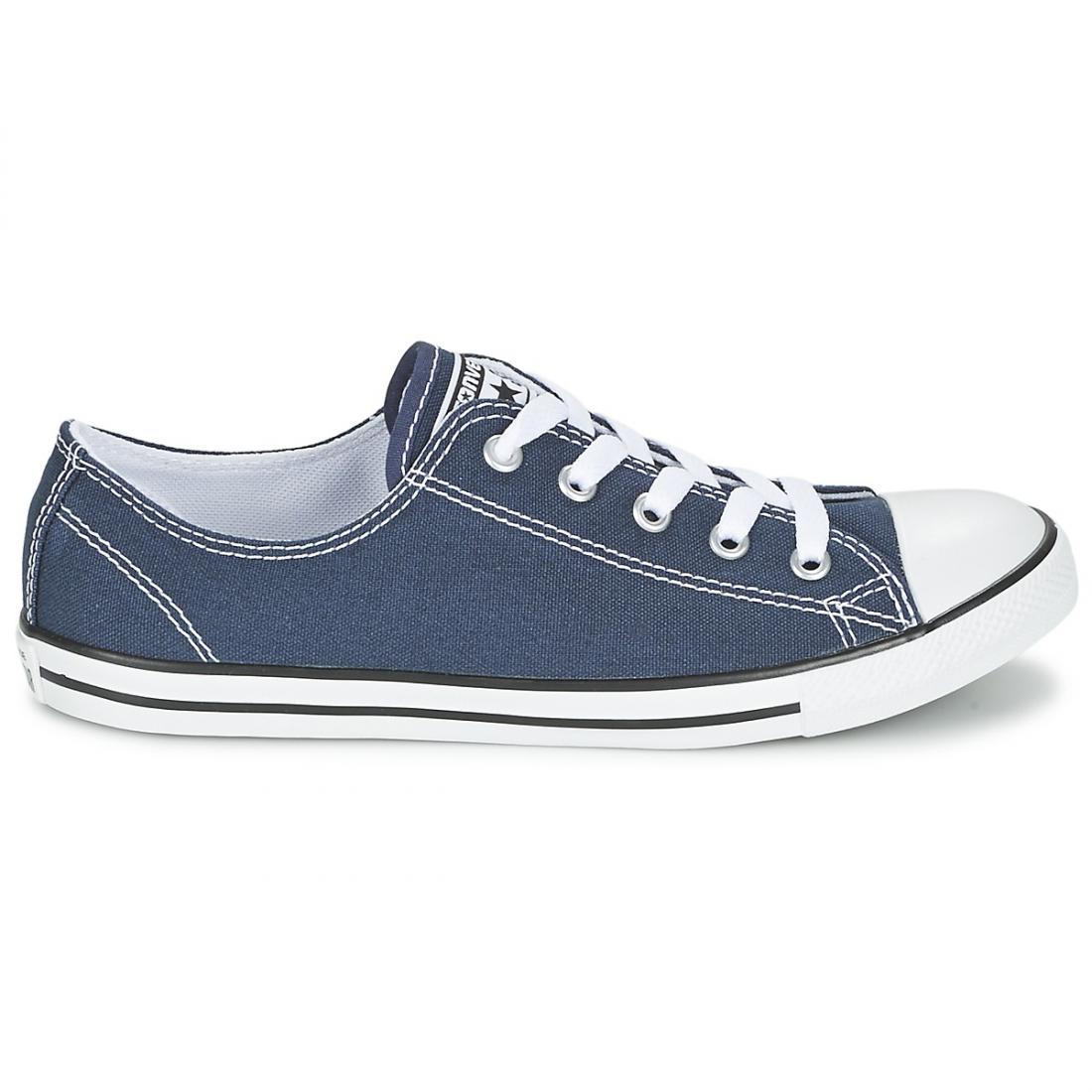 Femme Baskets mode | Converse ALL STAR DAINTY OX Marine < Adascooters